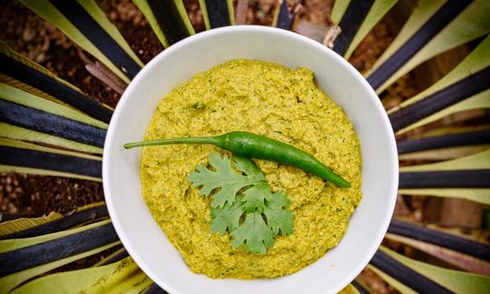 Laksa Curry Paste Mit Frischem Kurkuma Und Ingwer Stiftung G E